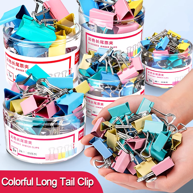40PCS/Set Long Colorful Metal  - Office Stationery And Supply review and price