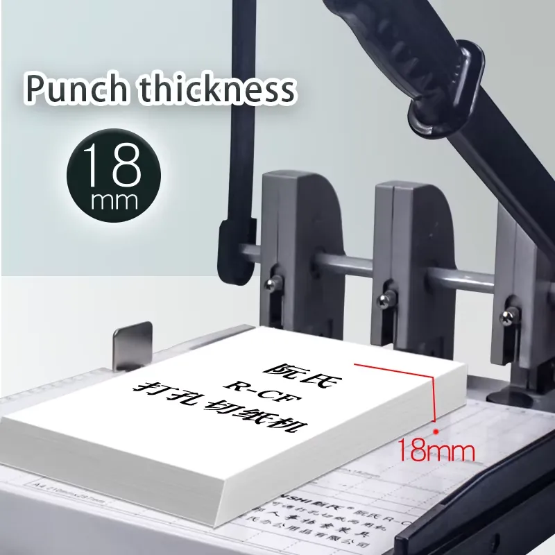 3-Hole Punch with Paper Cutter - Paper Punch 3 Hole review and price