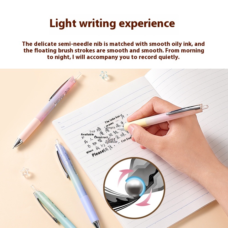 Pentel FLOATUNE Gradient Gel P - Pentel Pen Energel review and price