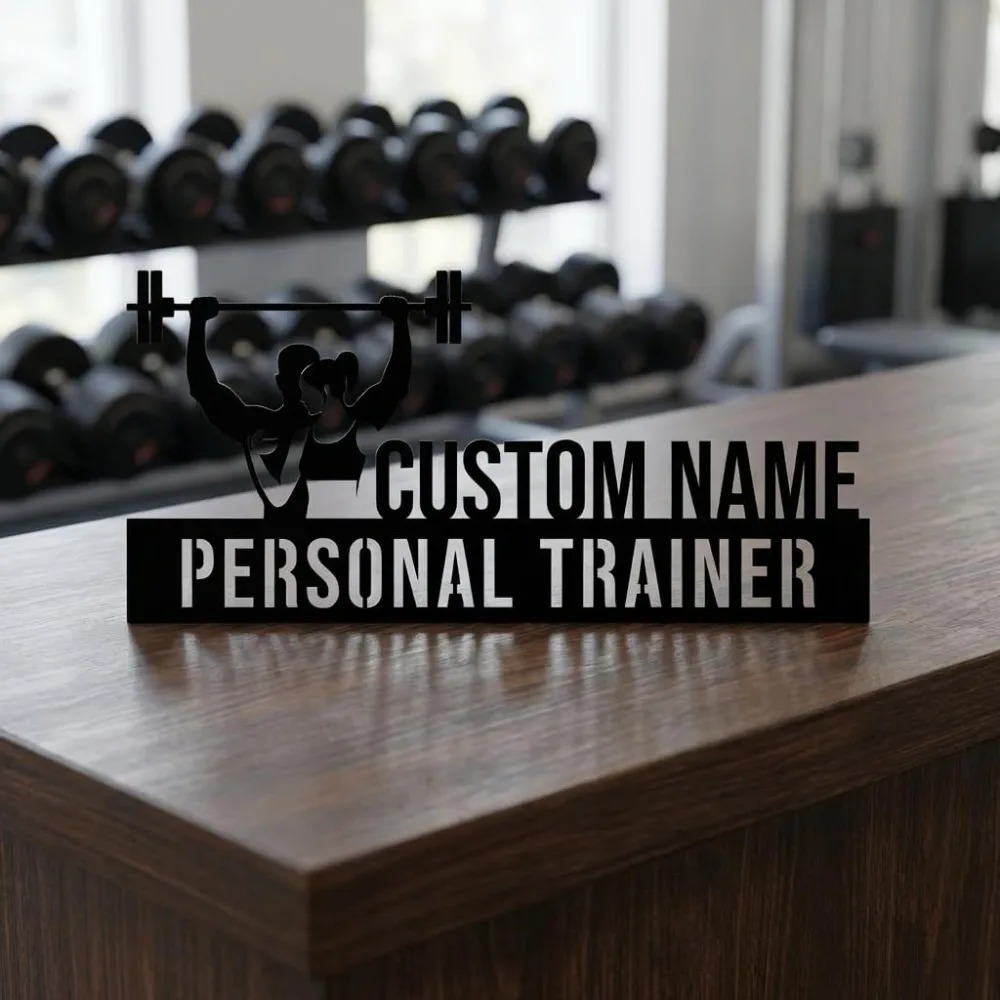 Custom Engraved Personal Train - Desk Name Plate review and price