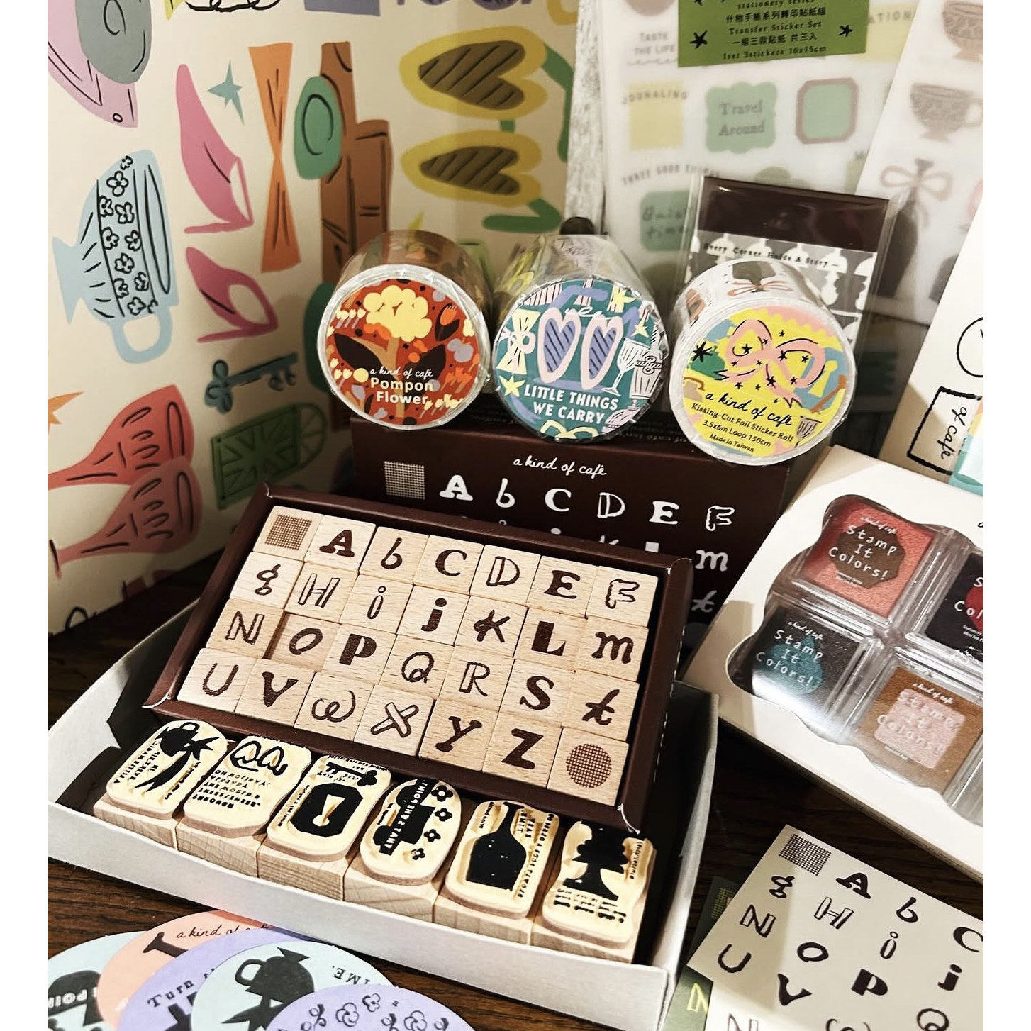 A Kind Of Cafe Studio Vintage  - Washi Tape Set review and price
