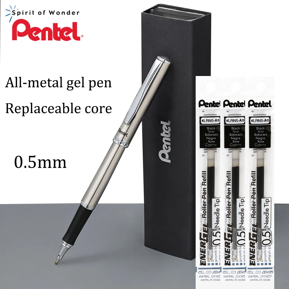 Japanese Pentel Metal Gel Pen  - Pentel Pen Energel review and price