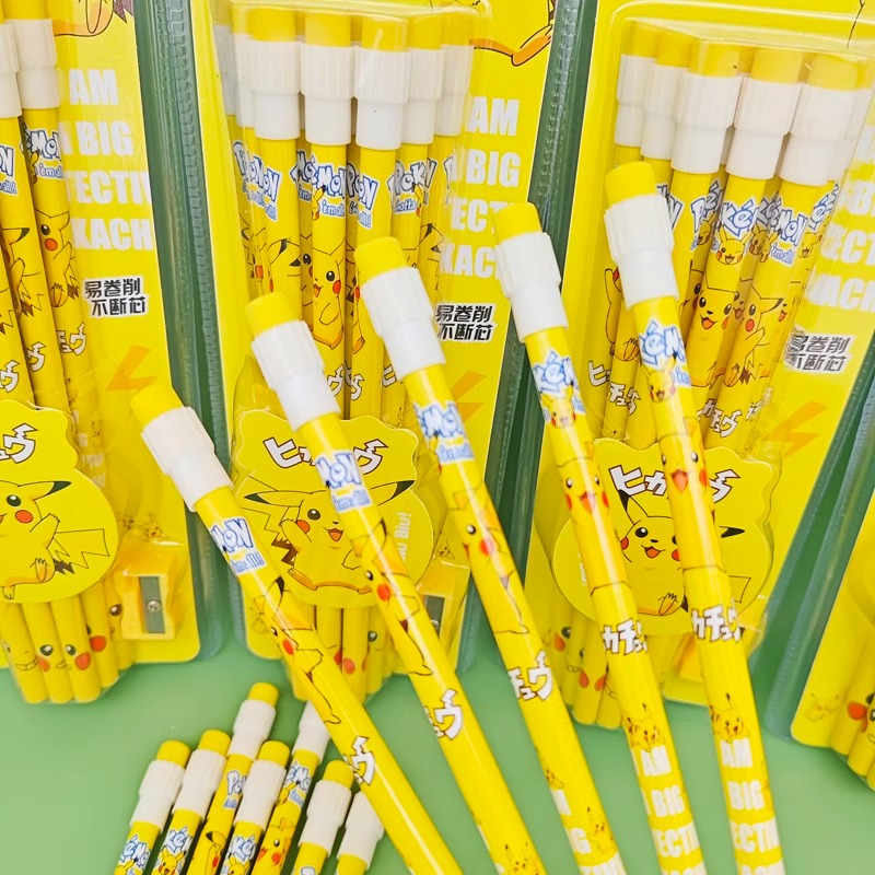 12pcs pokemon pencil with Eras - Office Supply Office Stationery Items review and price