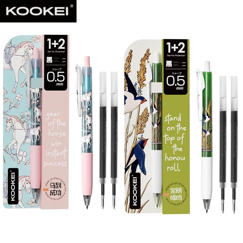 KOOKEI Golden List Success Gel - Pentel Pen Energel review and price