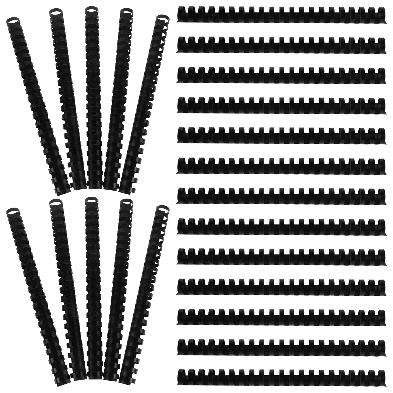 50Pcs 21-Ring Plastic Comb Bin - Binding Comb Plastic review and price