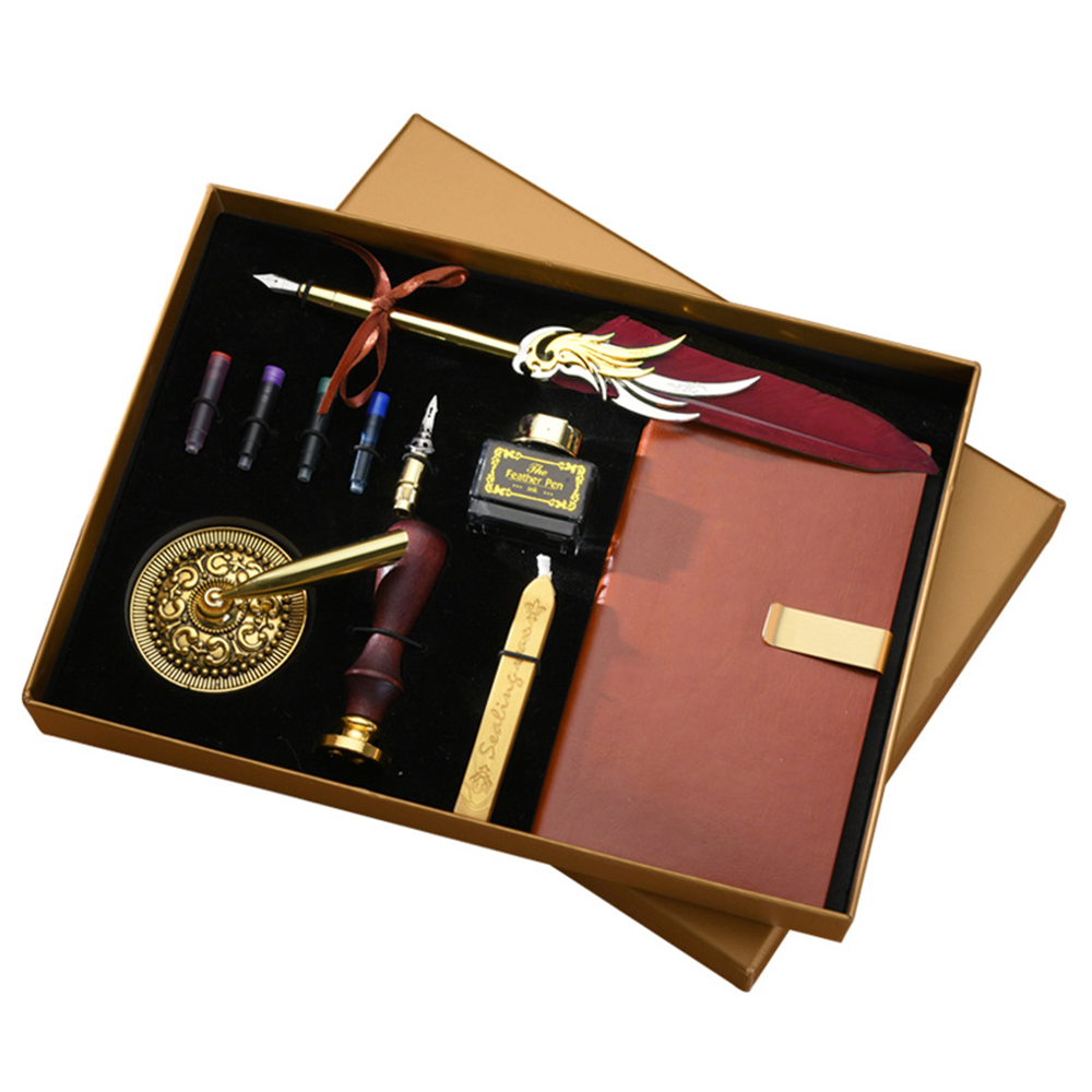 Quill Pen and Ink Set Retro Fe - Fountain Pen Ink review and price