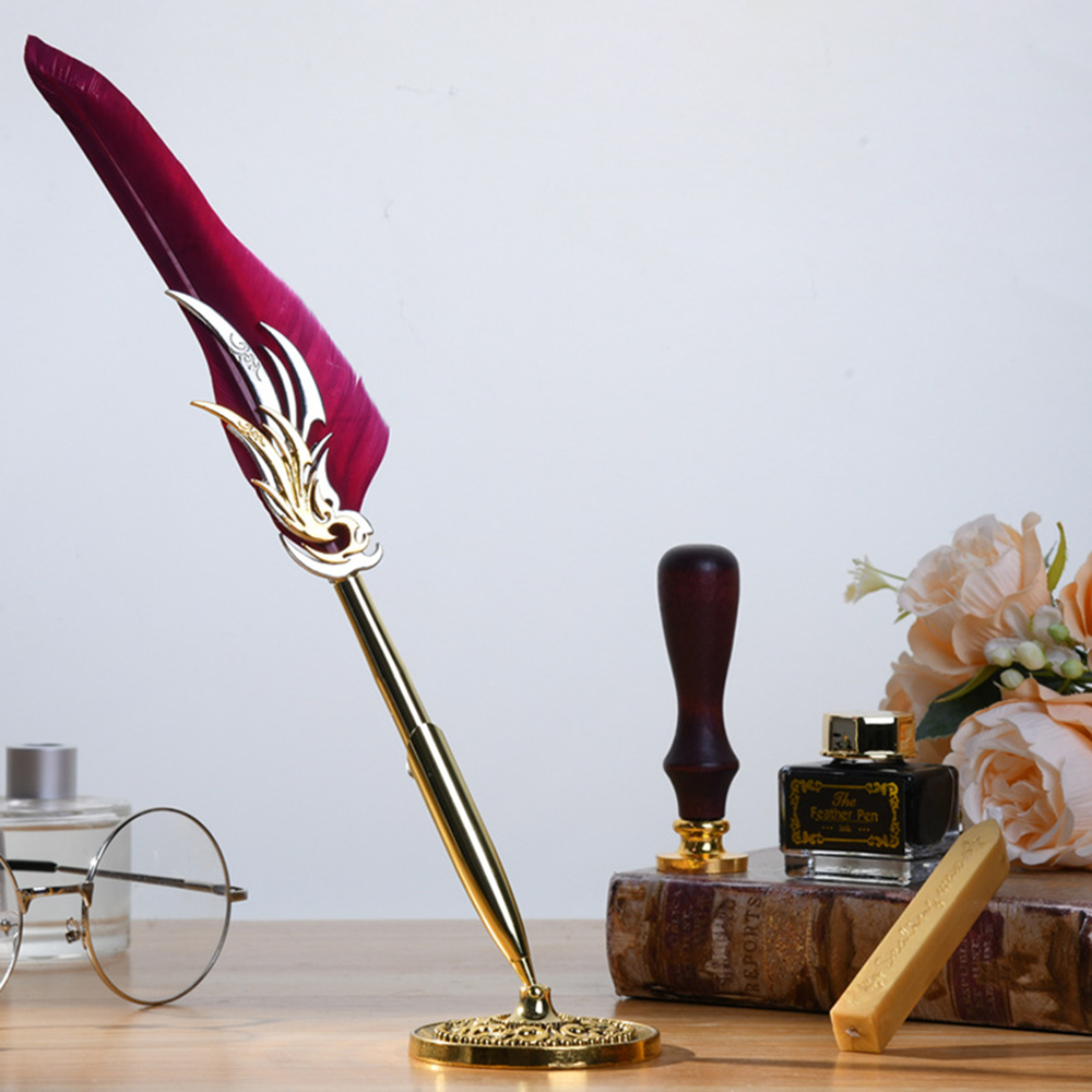 Quill Pen and Ink Set Retro Fe - Fountain Pen Ink review and price