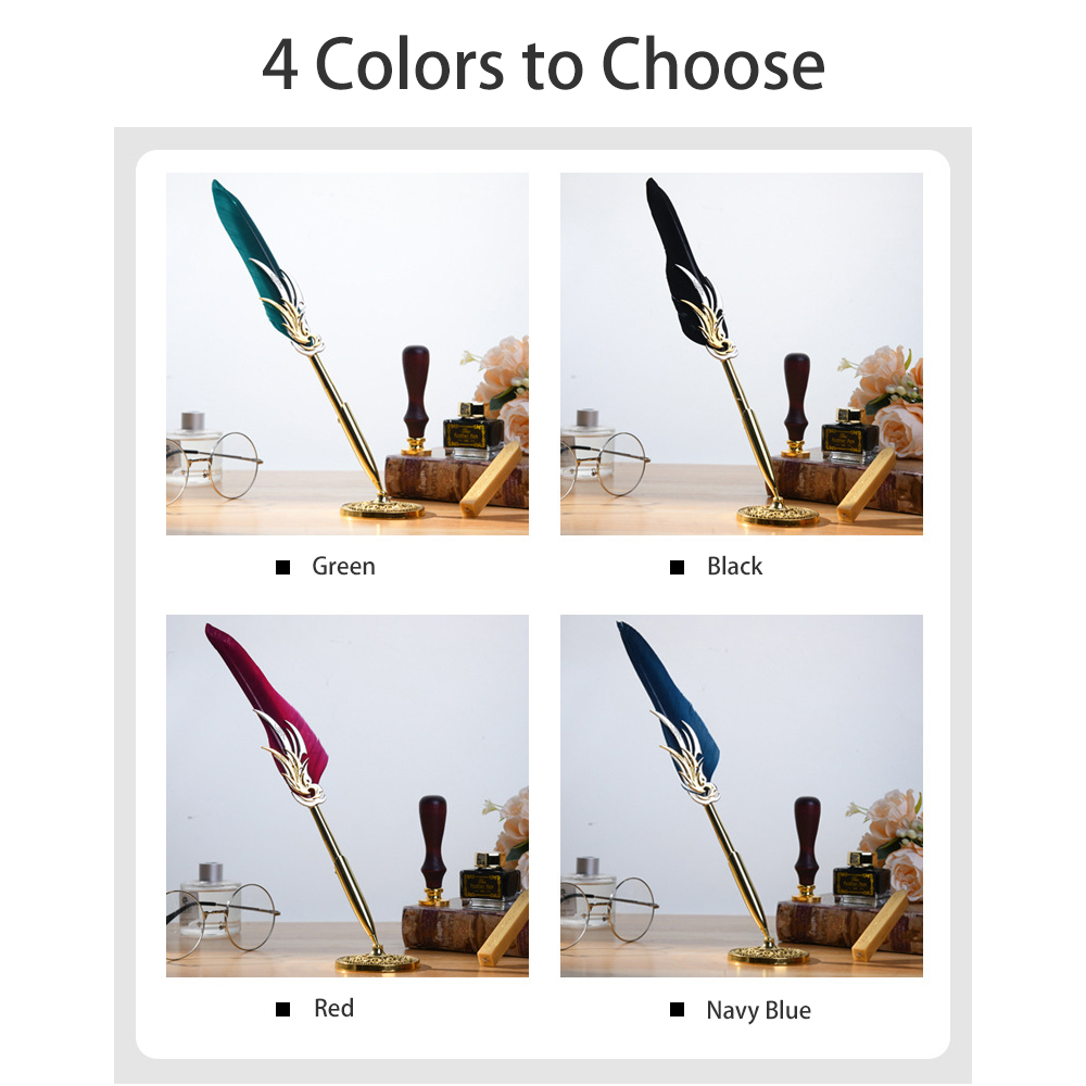 Quill Pen and Ink Set Retro Fe - Fountain Pen Ink review and price