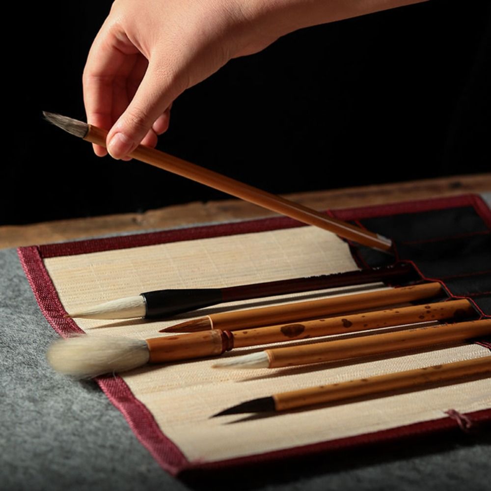 High Quality Bamboo Painting B - Pen Pouch Roll review and price