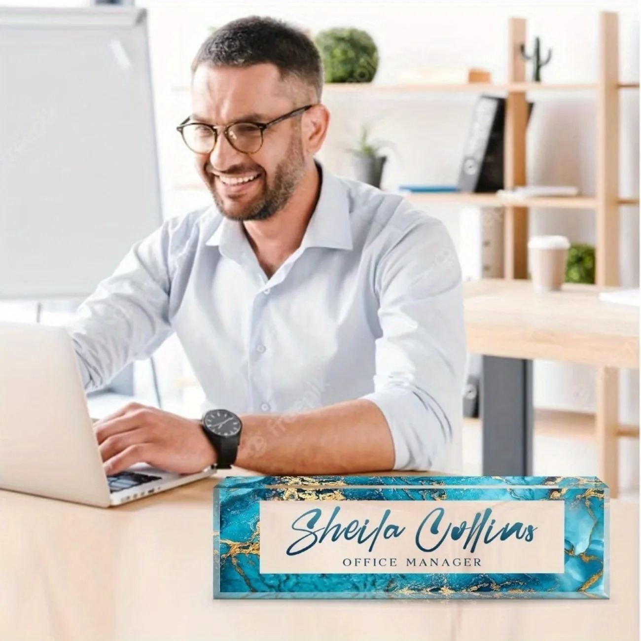 [2D Flat] Funny Custom Acrylic - Desk Name Plate review and price