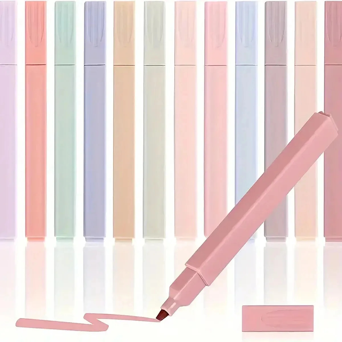 12Pcs Colorful Aesthetic Highl - Highlighter Set Pastel review and price