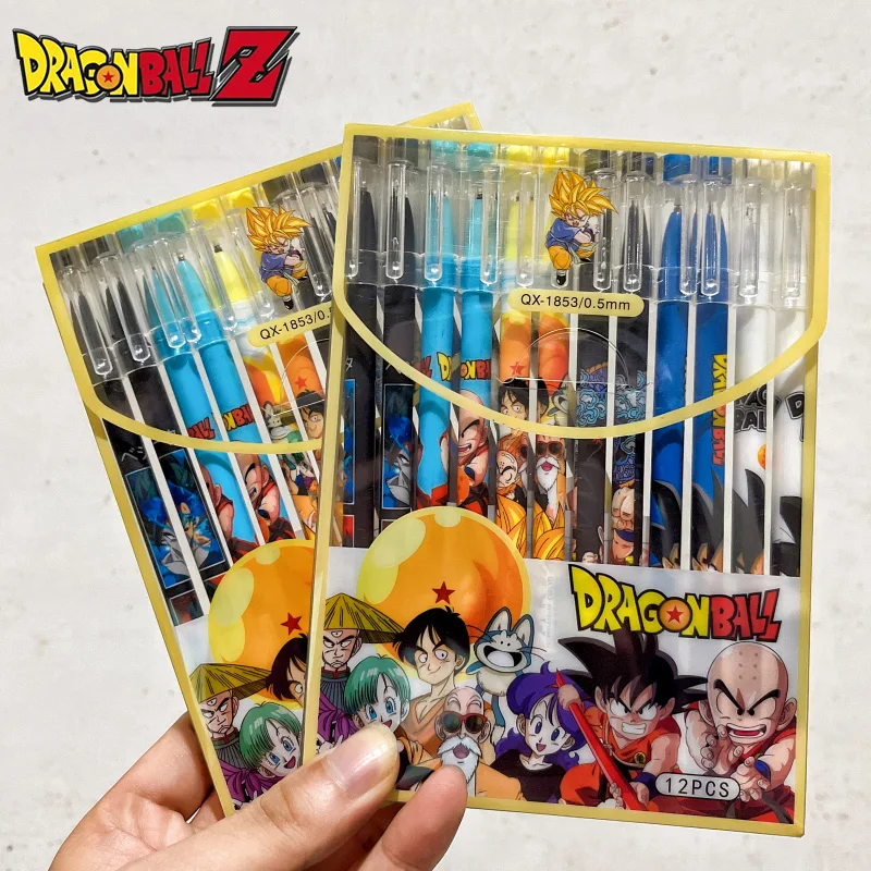 12PCS/Set Dragon Ball Gel Pen  - Office Supply Office Stationery Items review and price