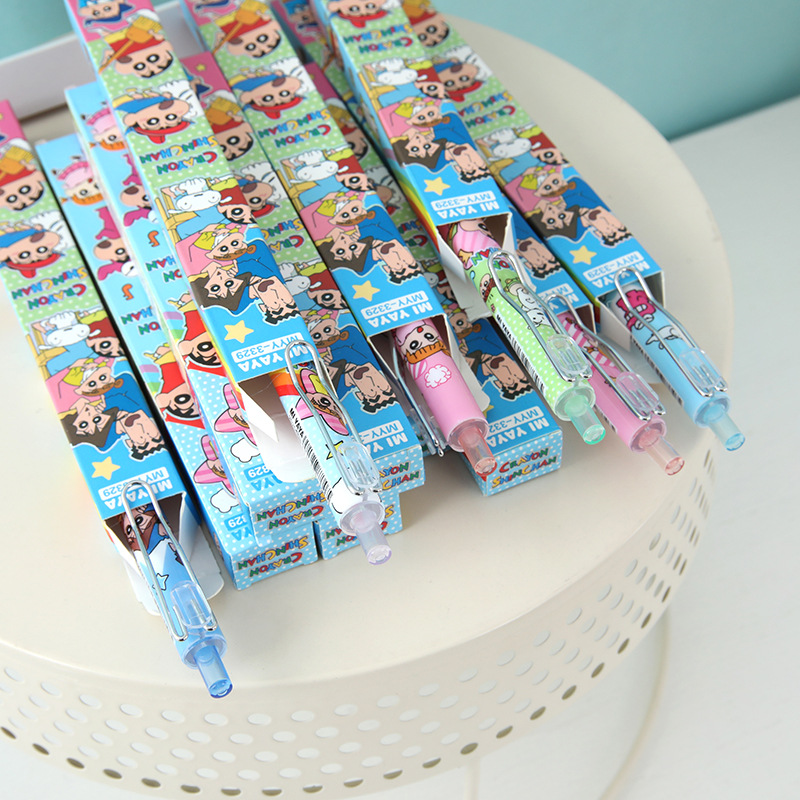 6Pcs Cartoon Crayon Shin-Chan  - Office Stationery And Supply review and price