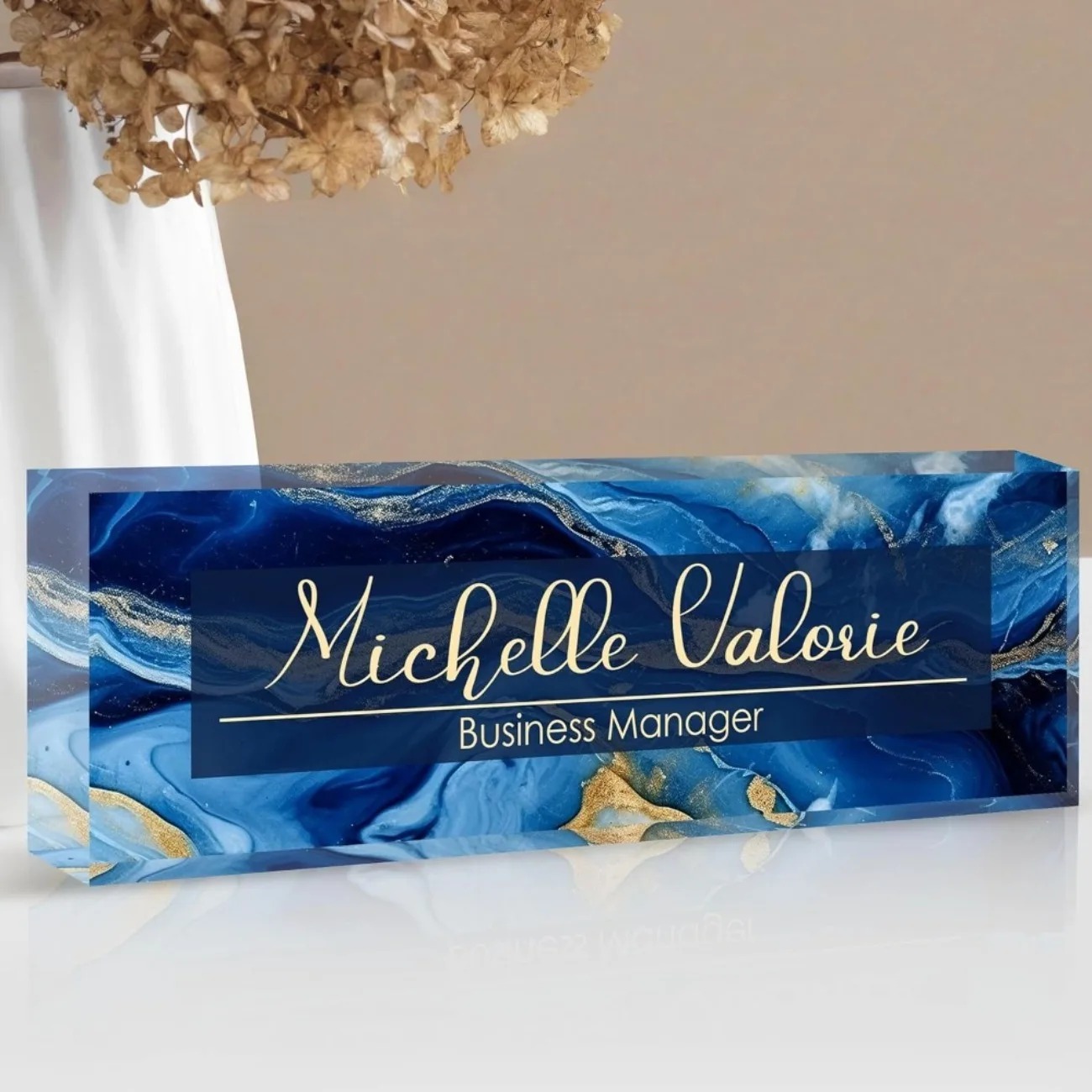 [2D Flat] Customizable Acrylic - Desk Name Plate review and price