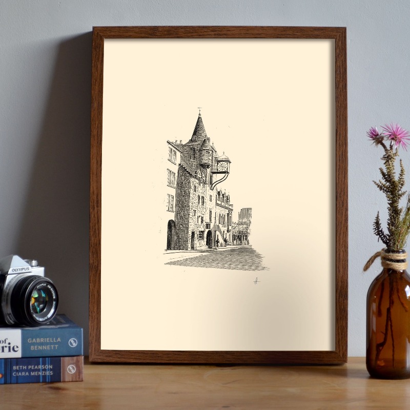 Vintage Edinburgh Castle Pen I - Fountain Pen Ink review and price